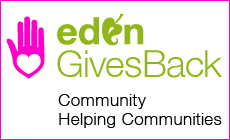 Eden Gives Back - community helping communities