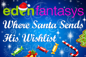 Sexy Christmas gifts from EdenFantasys - the sex toys shop you can trust!