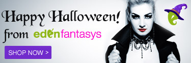 Spooky. Sexy. Fun. Happy Halloween from EdenFantasys!