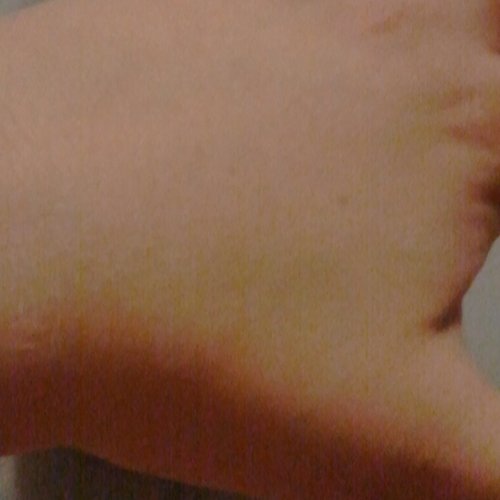 rubbed in