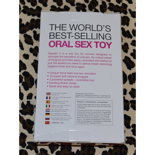 back of package