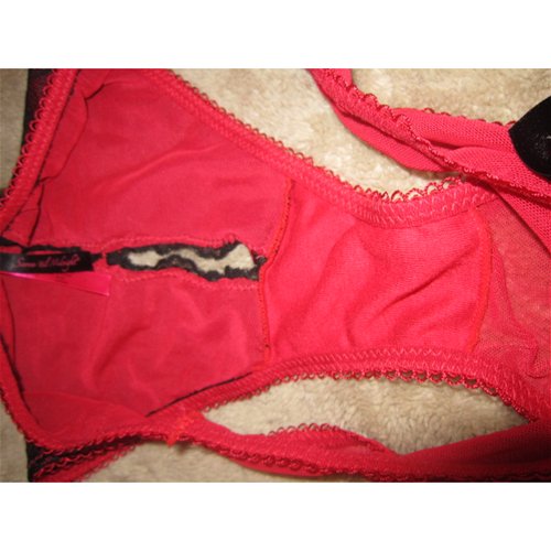 Pantyliner. Closed crotch, but open on the ass.