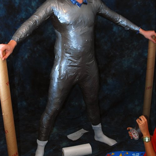 "Duct Tape Dummy" - Image via MixedCandy