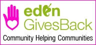 Eden Gives Back - community helping communities